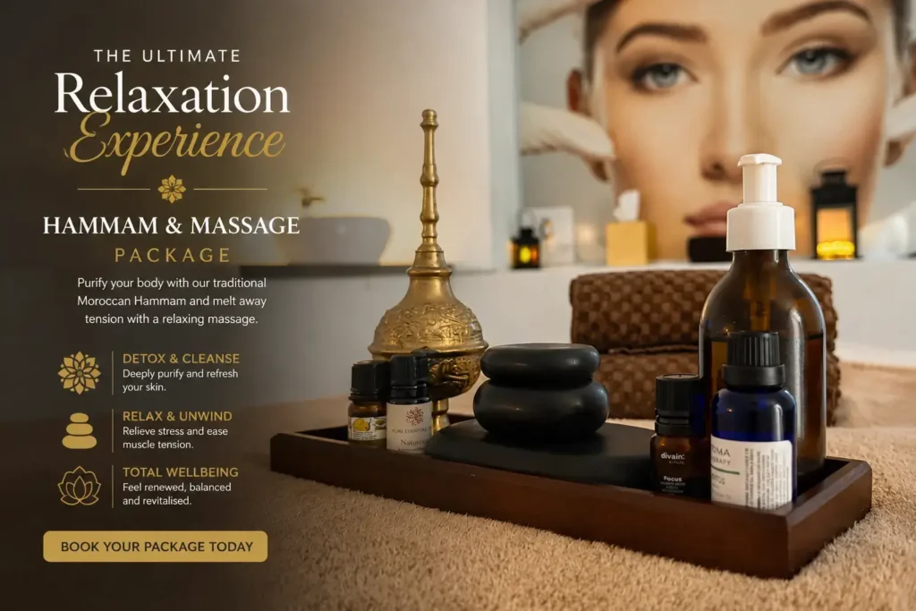 Luxury Hammam and Massage Package at Arenas Spa & Beauty